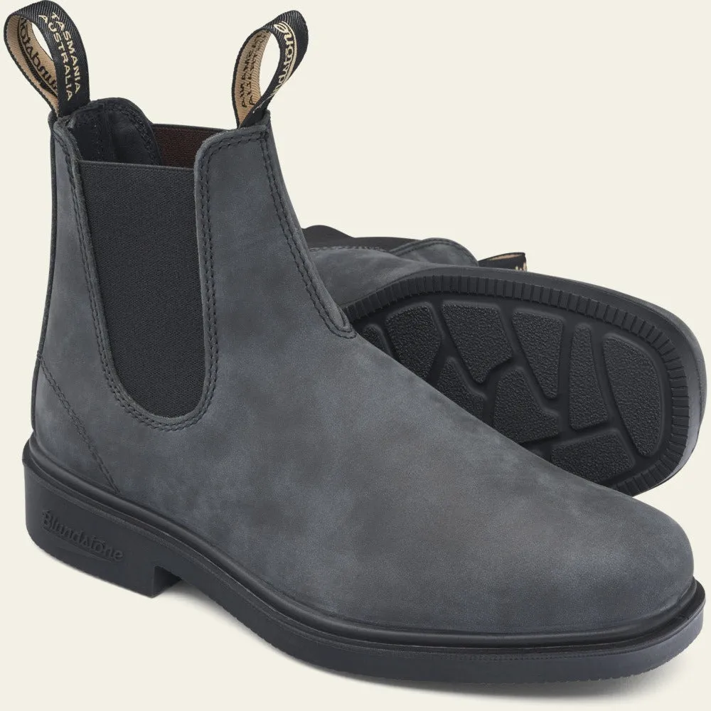 Blundstone 1308 Premium Leather Chelsea Boots in Rustic Black